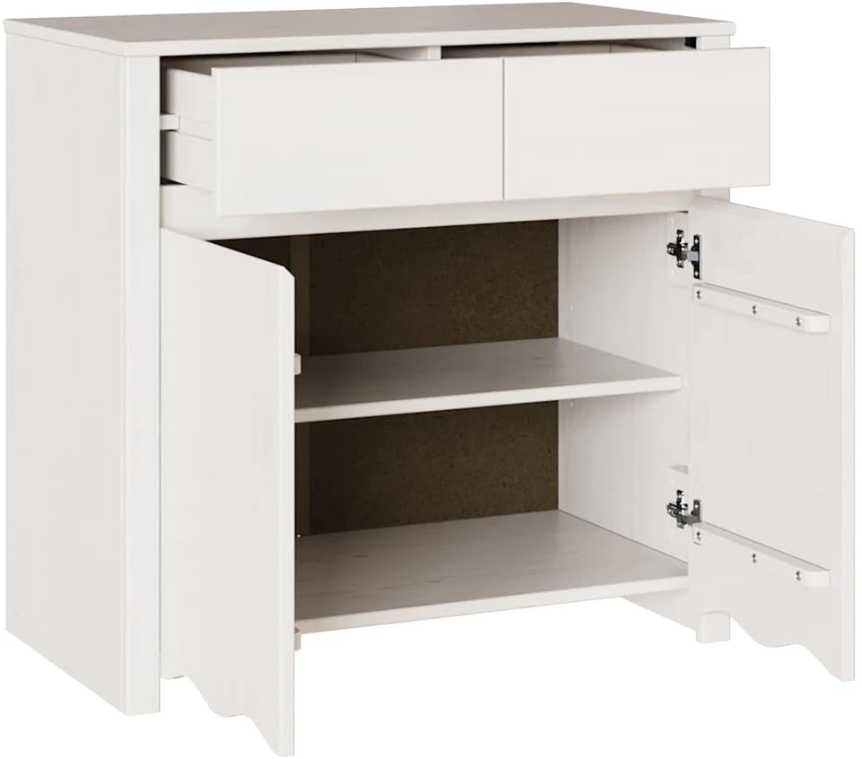 Kabalas Drammen Balta 79 x 43 x 75.5 cm Pušies medienos masyvas