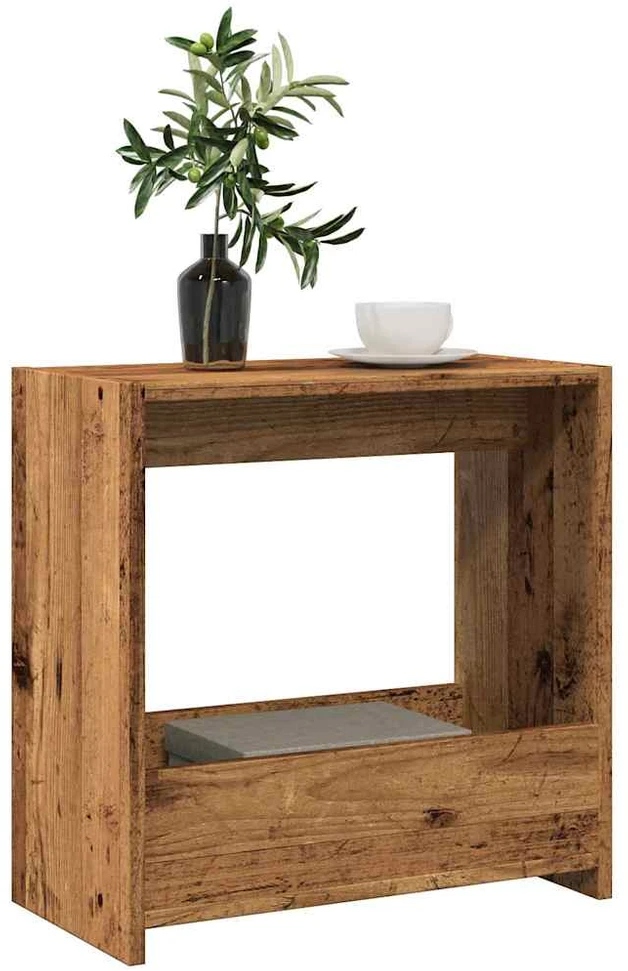 šoninis staliukas Sena mediena 50x26x50 cm Inžinerinė mediena