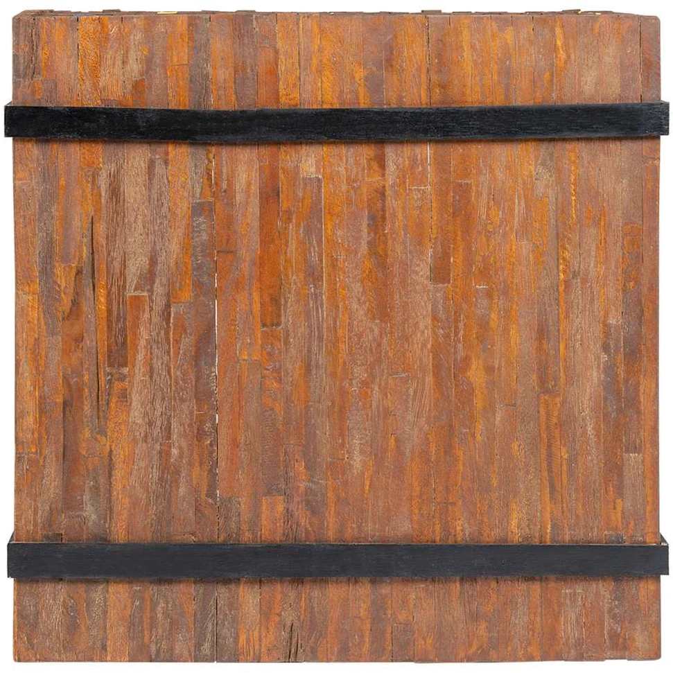 Šoninis staliukas, tikmedis, 60x60x38cm