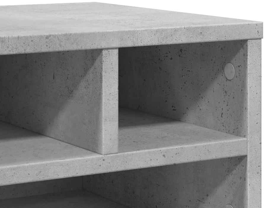 Spausdintuvo stovas, betono, 40x32x22,5cm, apdirbta mediena