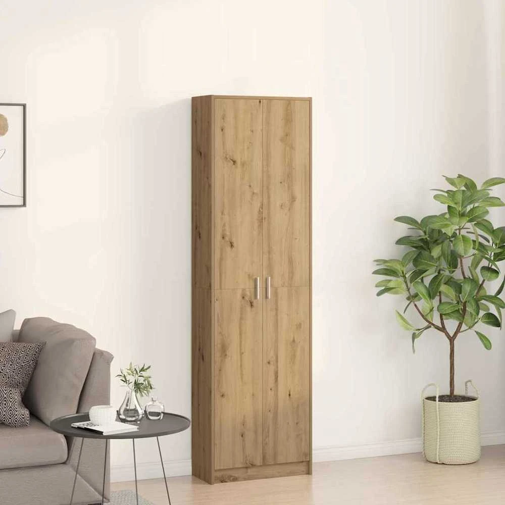 Spinta Amatininkų ąžuolas 55 x 25 x 189 cm Apdirbta mediena