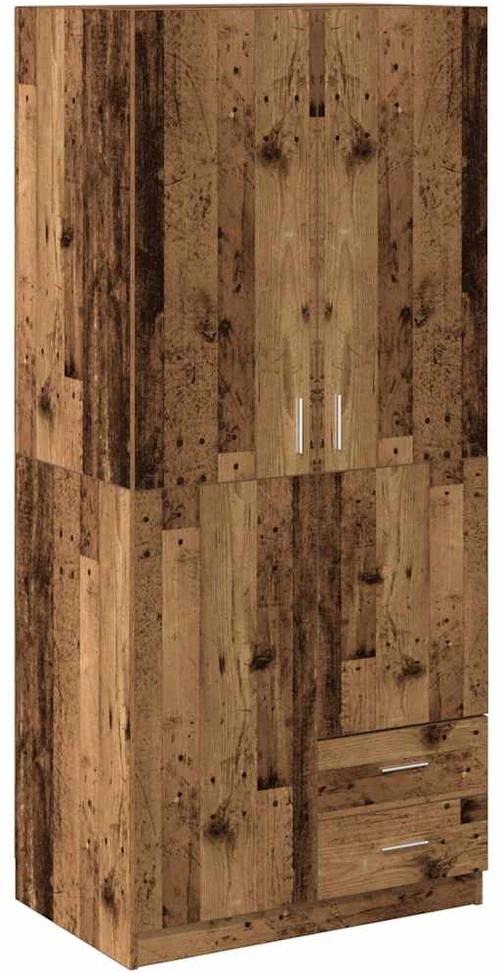 Spinta Old Wood 80x52x180 cm Engineered Wood
