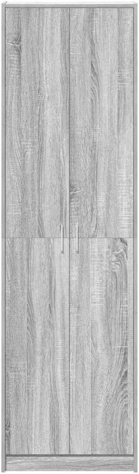 Spinta Pilkas Sonoma 55 x 25 x 189 cm Apdirbta mediena
