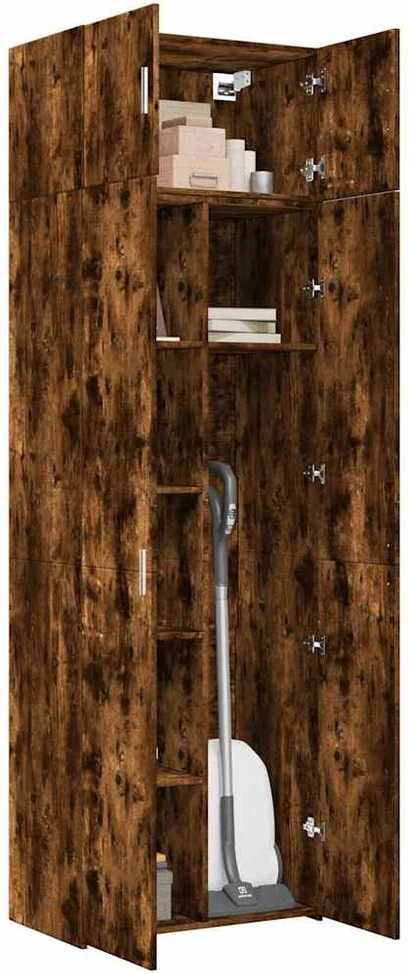 Spintelė daiktams, dūminė, 70x42,5x225cm, apdirbta mediena