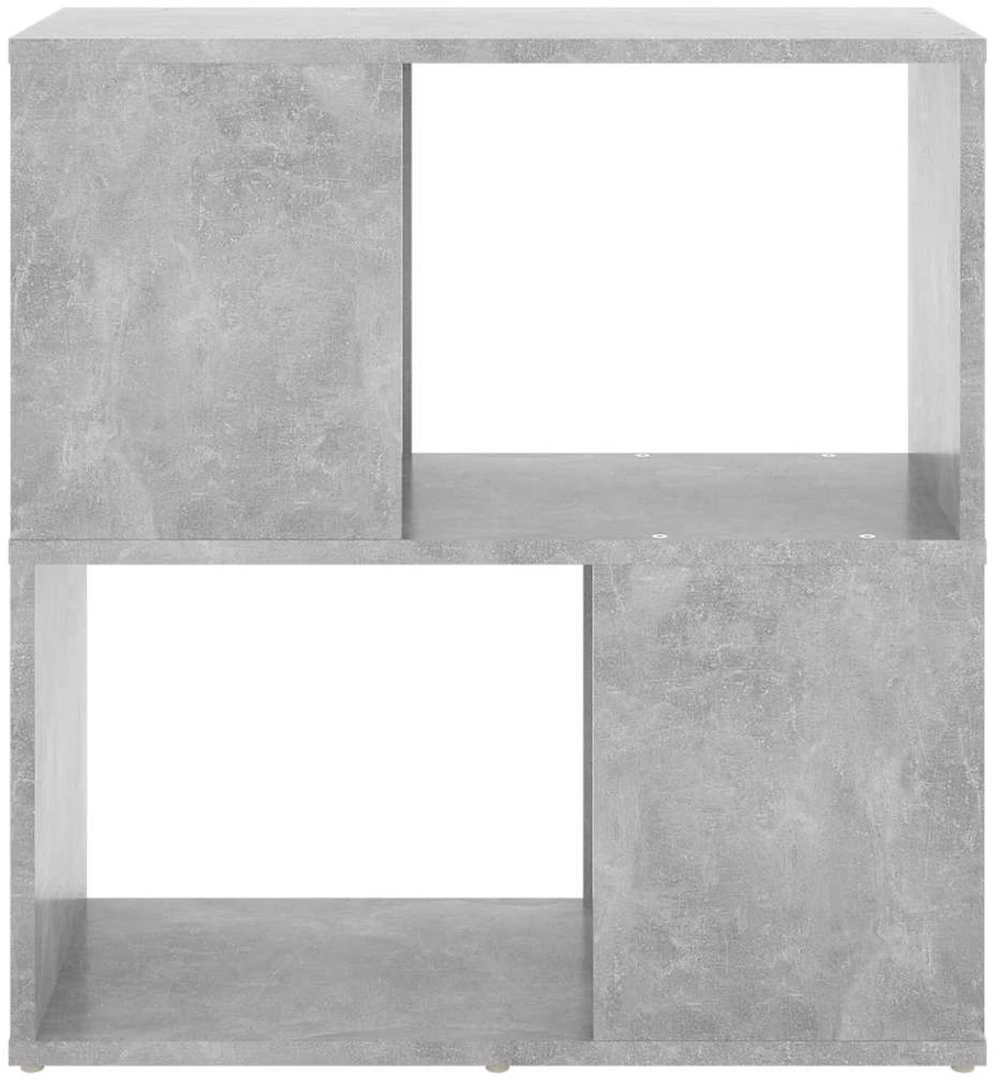 Spintelė knygoms, betono pilkos spalvos, 60x24x63cm, MDP