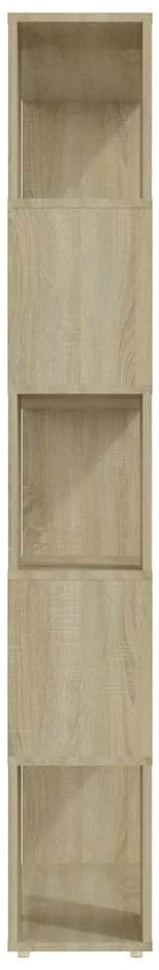 TV staliukas Spintelė knygoms/kambario pertvara, ąžuolo, 80x24x155cm, MDP