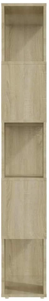 TV staliukas Spintelė knygoms/kambario pertvara, ąžuolo, 60x24x155cm