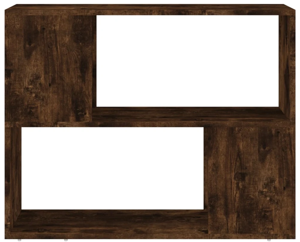 TV staliukas Spintelė knygoms/kambario pertvara, dūminio ąžuolo, 80x24x63cm