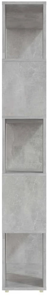 TV staliukas Spintelė knygoms/kambario pertvara, pilka, 80x24x155cm, MDP
