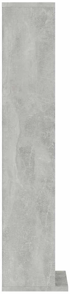 Spintelė kompaktiniams diskams, pilka, 21x20x88cm, mediena