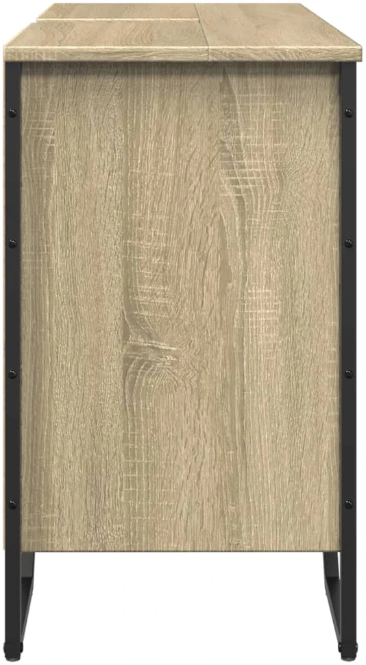 Spintelė praustuvui, ąžuolo, 91x35x60cm, apdirbta mediena