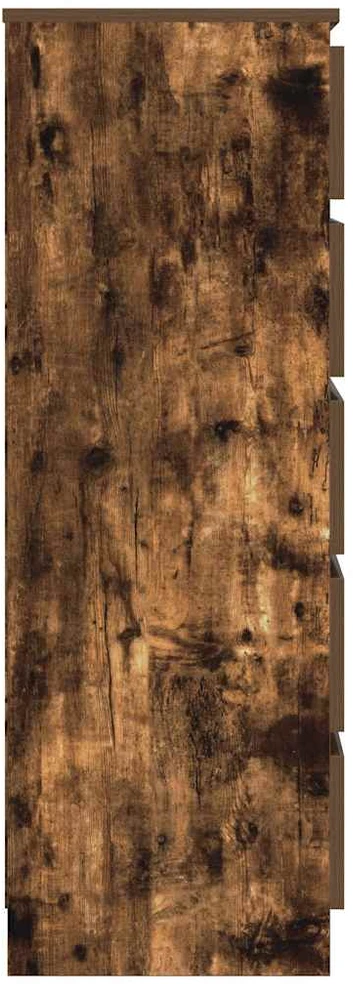 Spintelė su stalčiais, dūminio ąžuolo, 60x36x103cm, mediena