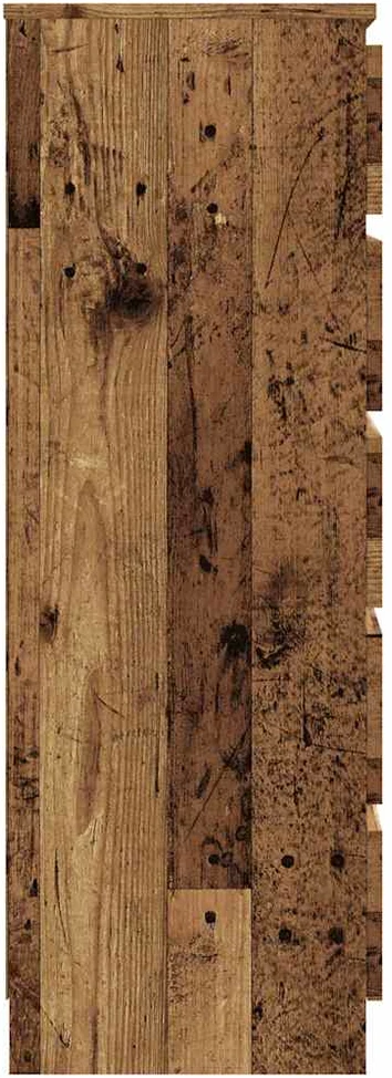Spintelė su stalčiais, medienos, 60x36x103cm, apdirbta mediena