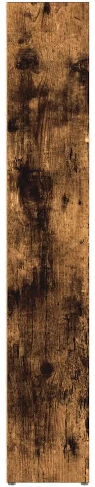 Spintelės diskams, 2vnt., ąžuolo, 21x16x93,5cm, mediena