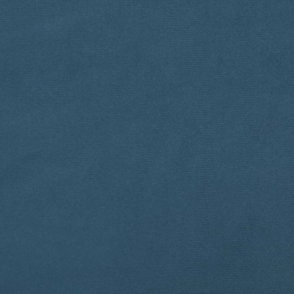 Spyruoklinis čiužinys, tamsiai mėlynas, 120x200x20 cm, aksomas
