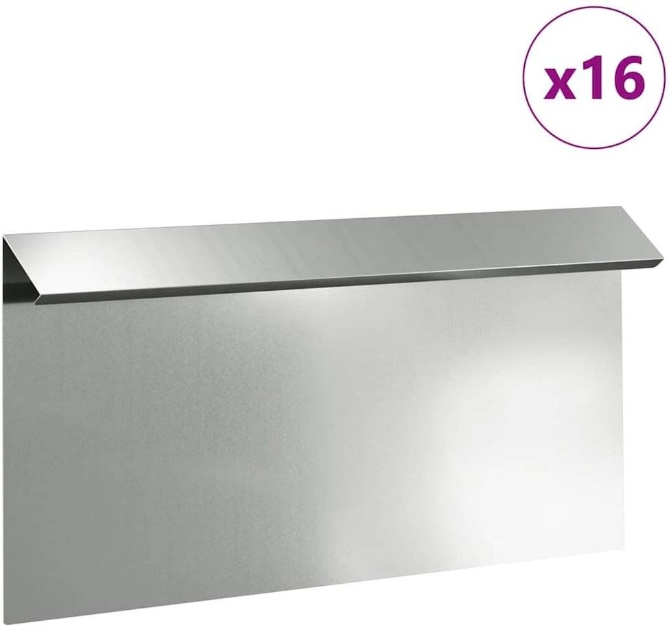 Sraigių tvora 16 vnt. 50 x 3,5 x 25 cm Galvanizuotas plienas
