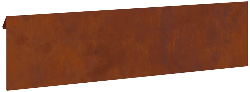 Sraigių tvora 100 x 3,5 x 25 cm Rūdijanti