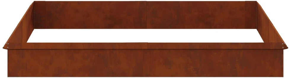 Sraigių tvoros 12 vnt. 100 x 3,5 x 25 cm Rūdijanti