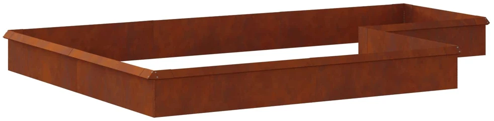 Sraigių tvoros 16 vnt. 100 x 3,5 x 25 cm Rūdijanti
