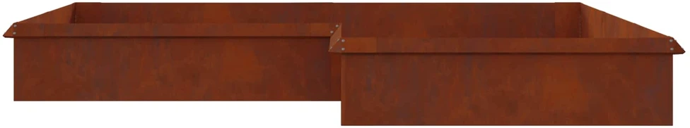 Sraigių tvoros 16 vnt. 100 x 3,5 x 25 cm Rūdijanti