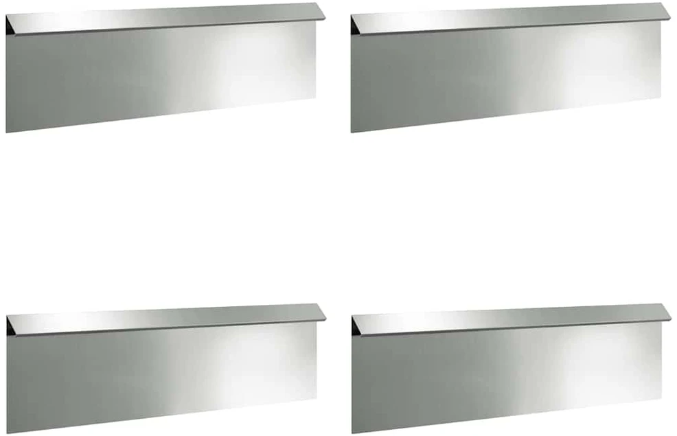 Sraigių tvoros 8 vnt. 100 x 3,5 x 25 cm Cinkuota plienas