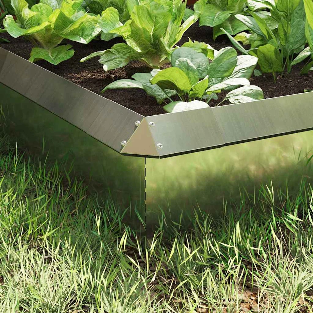 Sraigių tvoros 8 vnt. 100 x 3,5 x 25 cm Cinkuota plienas