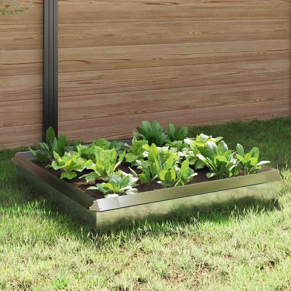 Sraigių tvoros 8 vnt. 100 x 3,5 x 25 cm Nerūdijantis Plienas