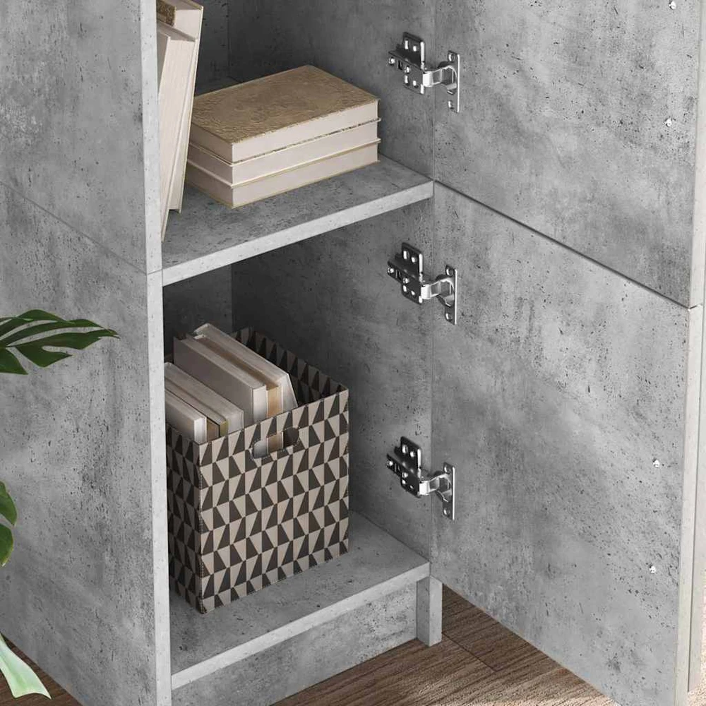 Stalas Betono pilka 133.5 x 50 x 124 cm 2 vnt.