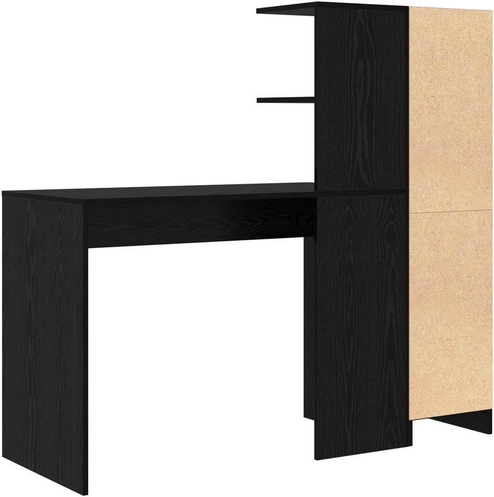 Stalas Juodas ąžuolas 133.5 x 50 x 124 cm 2 vnt.