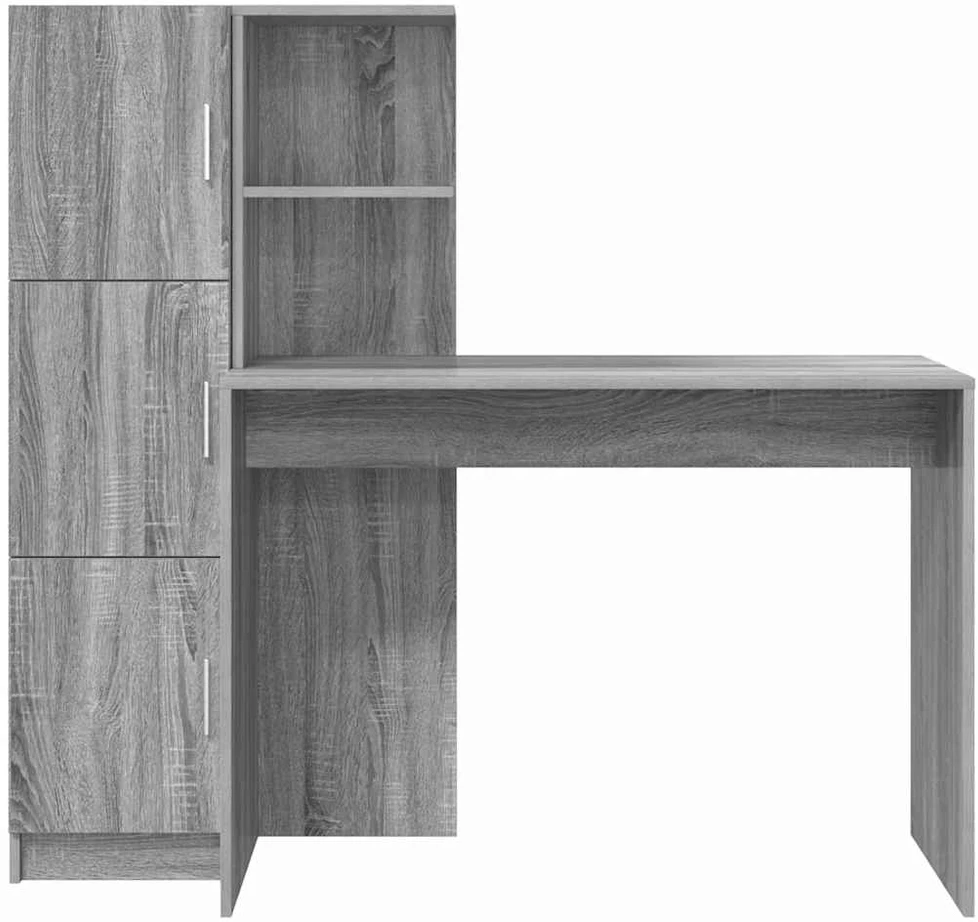 Stalas Pilkas Sonoma 133.5 x 50 x 124 cm 2 vnt.