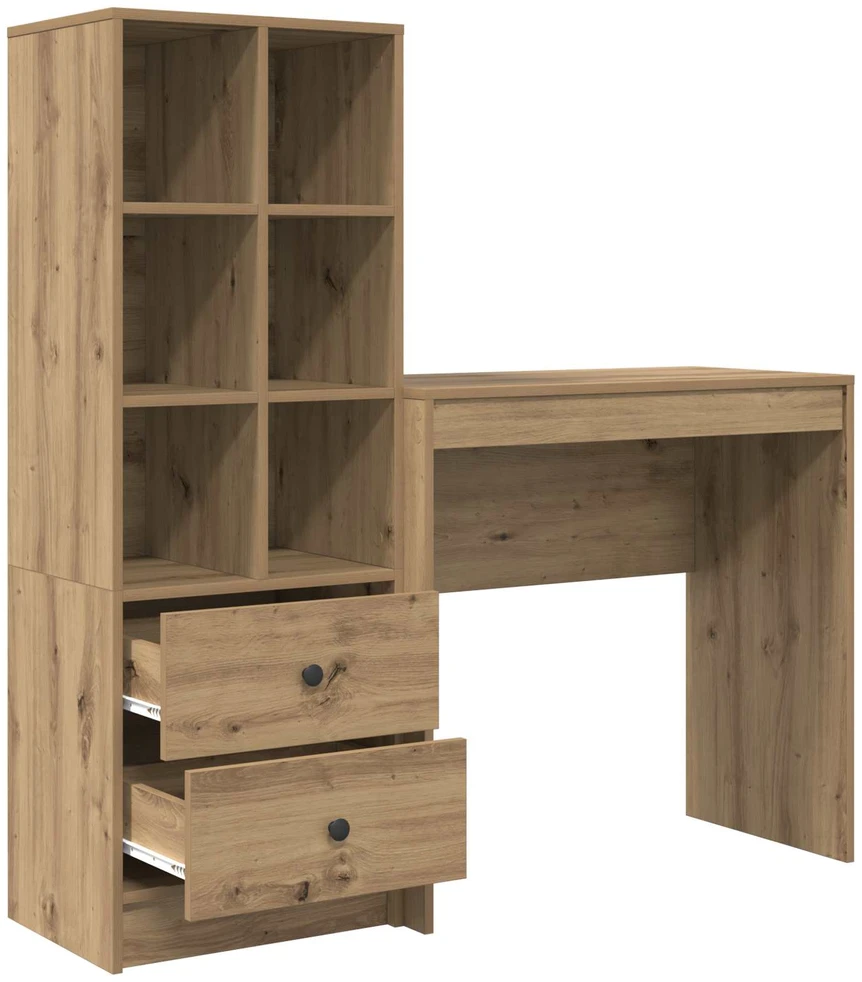 Stalas Amatininkų ąžuolas 125,5 x 40 x 127 cm 2 vnt.