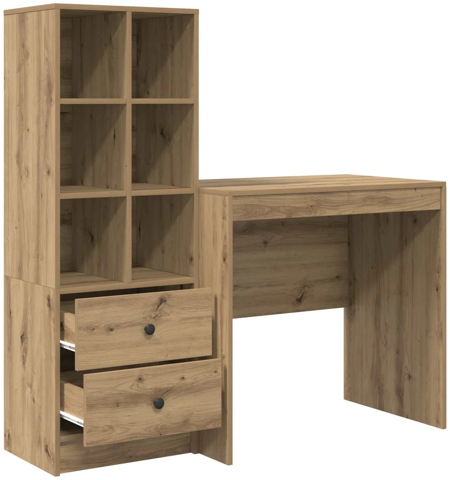 Stalas Amatininkų ąžuolas 125,5 x 50 x 127 cm 2 vnt.