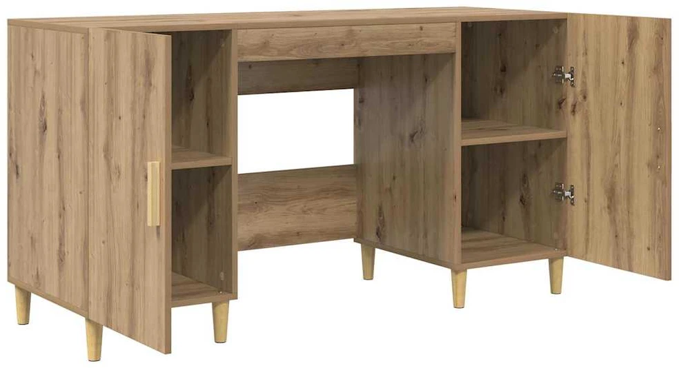 Stalas Amatininkų ąžuolas Apdirbta mediena 140 x 50 x 75 cm