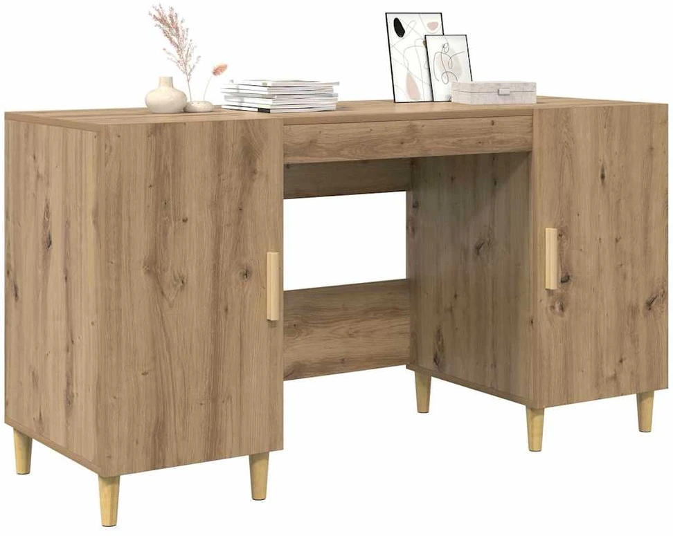 Stalas Amatininkų ąžuolas Apdirbta mediena 140 x 50 x 75 cm