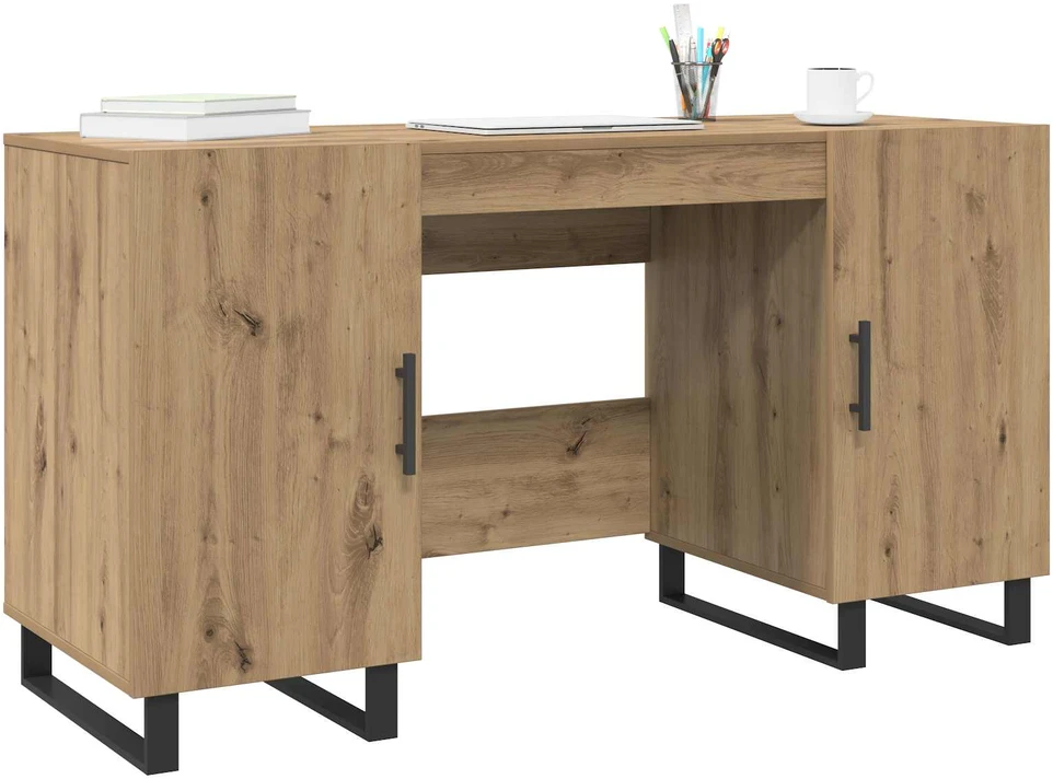 Stalas artisano ąžuolo Apdirbta mediena 140 x 50 x 75 cm