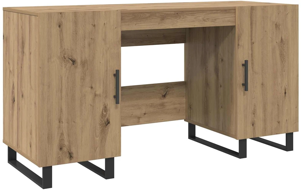 Stalas artisano ąžuolo Apdirbta mediena 140 x 50 x 75 cm