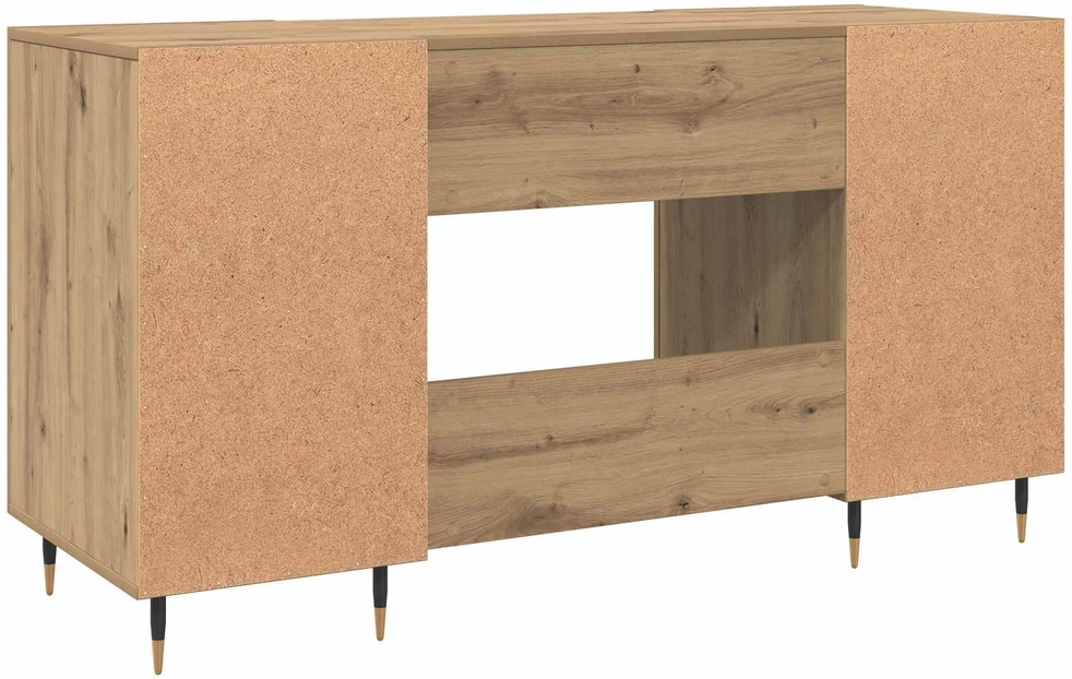 Stalas artisano ąžuolo Apdirbta mediena 140 x 50 x 75 cm