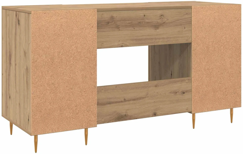 Stalas artisano ąžuolo Apdirbta mediena 140 x 50 x 75 cm
