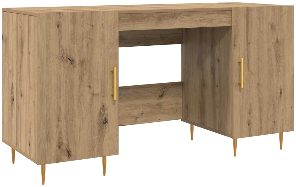 Stalas artisano ąžuolo Apdirbta mediena 140 x 50 x 75 cm