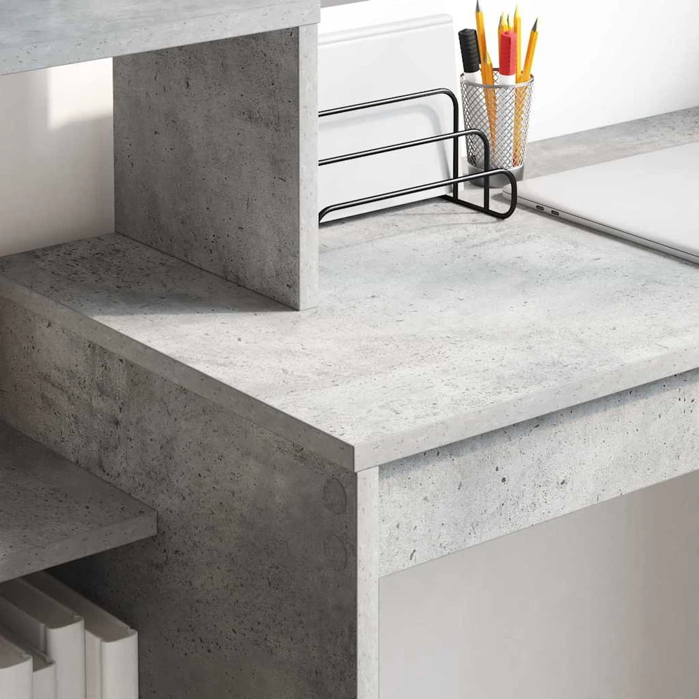 Stalas Betono pilka Apdirbta mediena 100 x 40 x 90 cm
