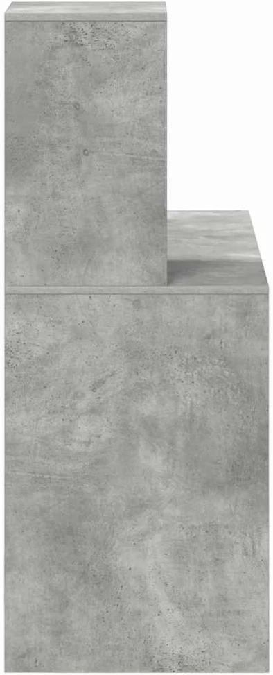 Stalas Betono pilka 102 x 50 x 124 cm Apdirbta mediena