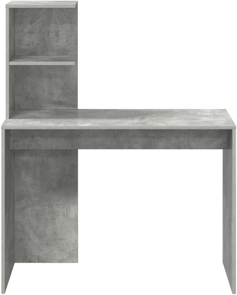 Stalas Betono pilka 102 x 50 x 124 cm Apdirbta mediena
