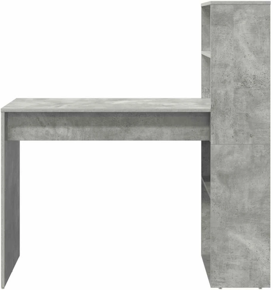 Stalas Betono pilka Apdirbta mediena 113 x 54 x 120 cm