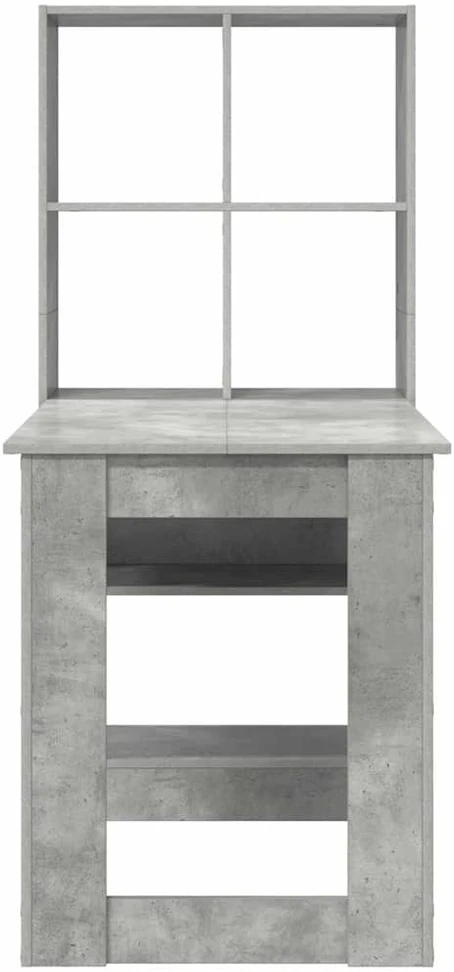 Stalas Betono pilka 122 x 67 x 145 cm Apdirbta mediena