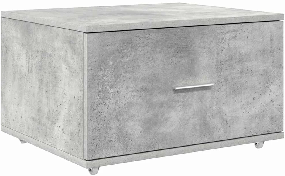 Stalas Betono pilka Apdirbta mediena 131,5 x 50 x 106,5 cm
