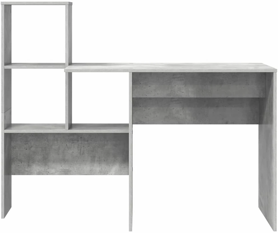 Stalas Betono pilka Apdirbta mediena 131,5 x 50 x 106,5 cm