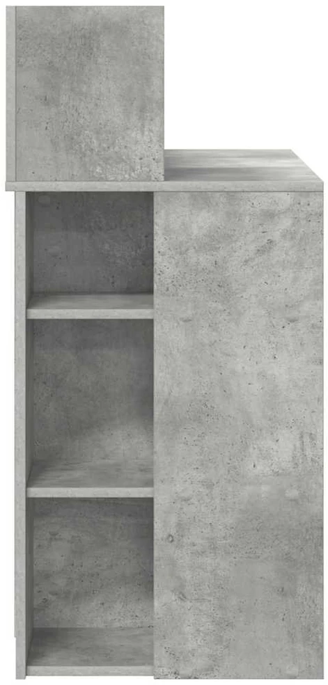 Stalas Betono pilka Apdirbta mediena 90 x 48 x 101,5 cm