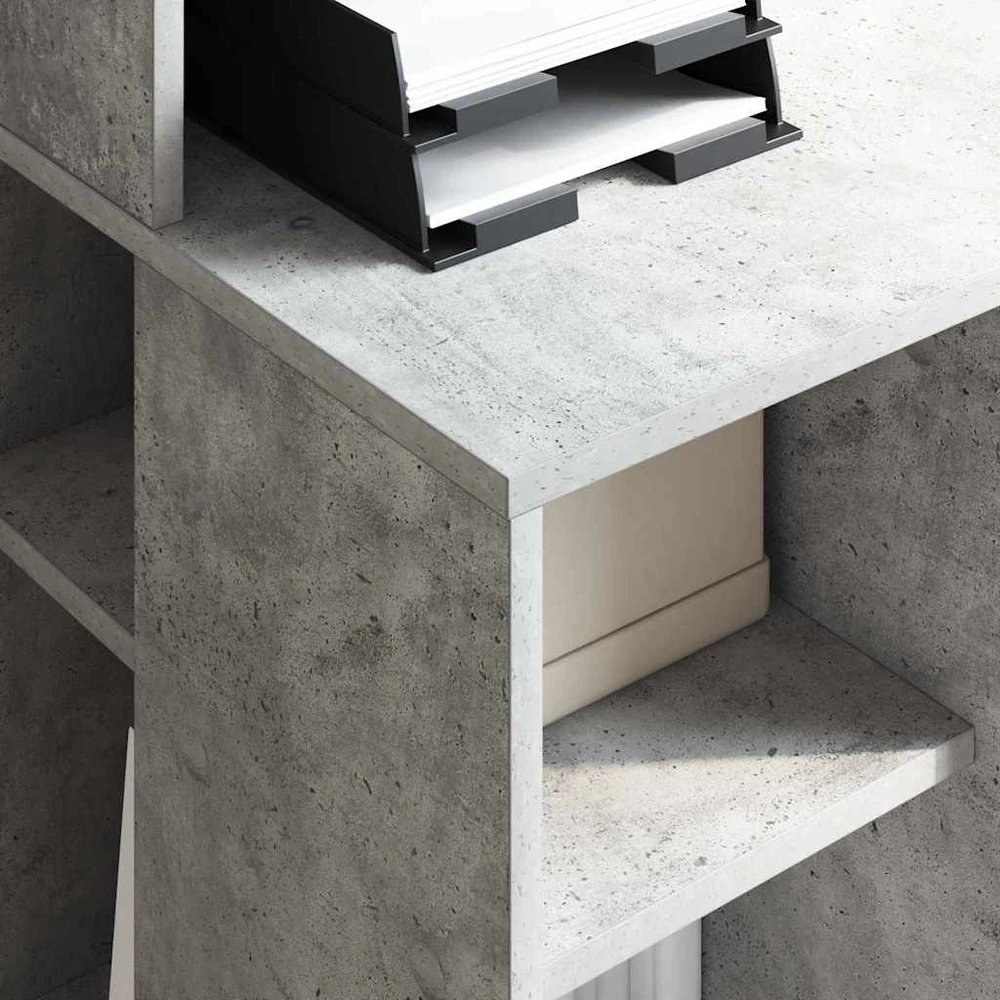 Stalas Betono pilka Apdirbta mediena 90 x 48 x 101,5 cm