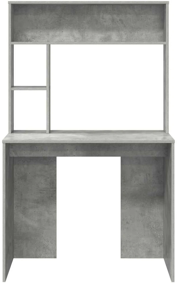 Stalas Betono pilka 91 x 50 x 149 cm Apdirbta mediena