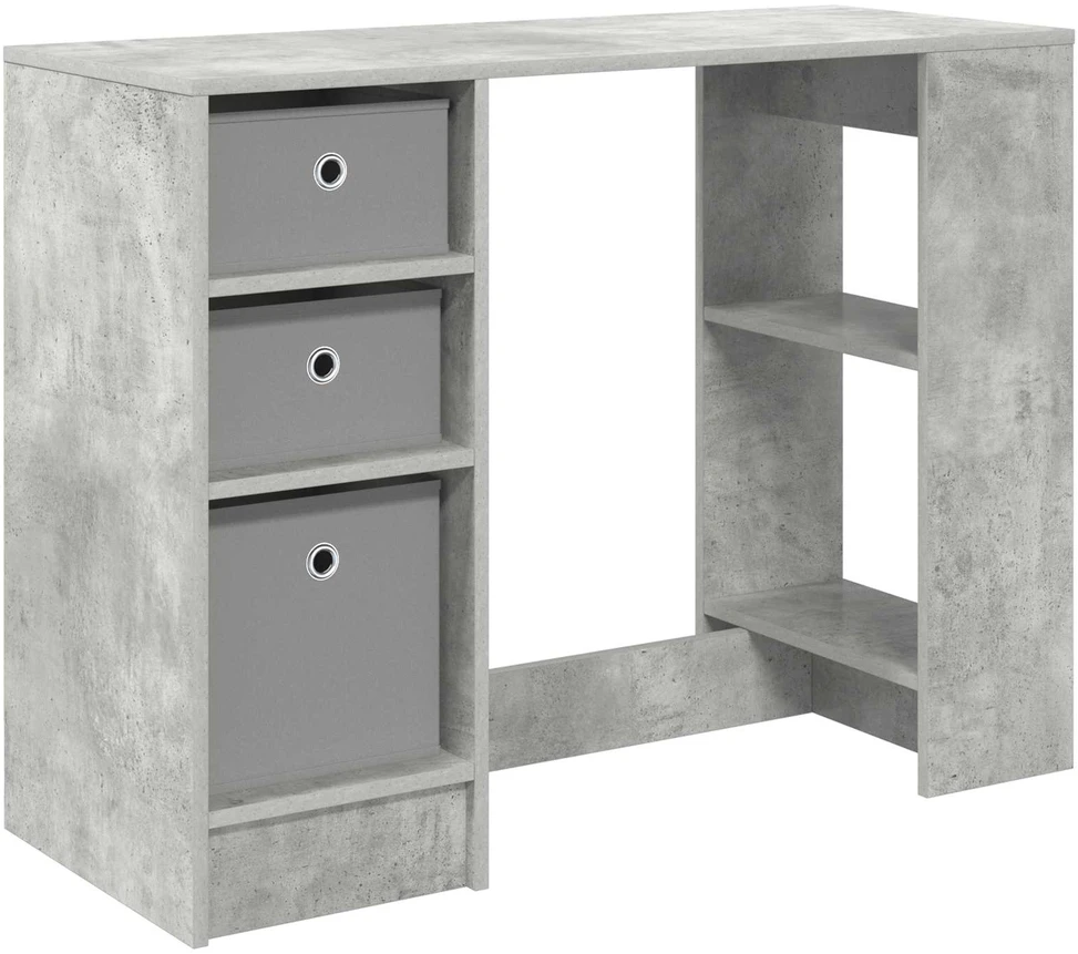 Stalas Betono pilka 100 x 40 x 75 cm Apdirbta mediena